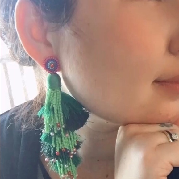 Christmas tree earrings - Picture 1 of 2